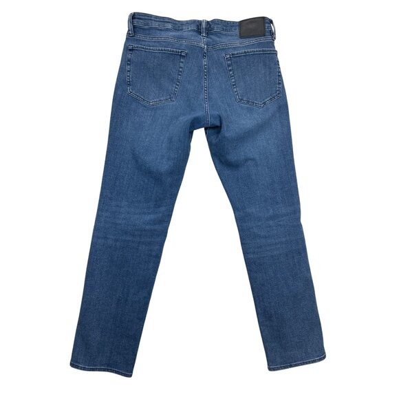 Bonobos Jeans Mens 32x32 Blue Denim Straight Stretch - Picture 2 of 10